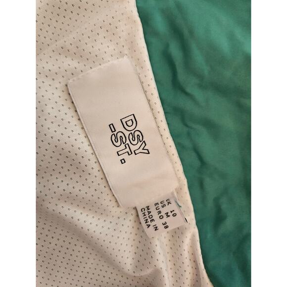 Daisy Street Active Turquoise Color Block Zip Through Track Jacket, Women's Med - Picture 6 of 8